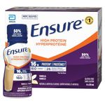 Ensure High Protein 16 g, Nutritional Supplement Protein Shakes, Ready To Drink, Vanilla, 6 x 235-mL Bottles