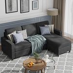 Sectional Sofa With Ottoman Charcoals