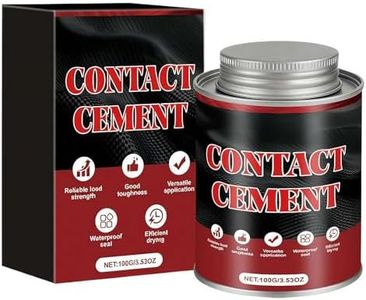 Contact Cement 100g, Neoprene Glue for StrongBonding, Professional Leather Adhesive for Shoe Repair, Crafts & Woodworking, Waterproof & Flexible Instant Glue