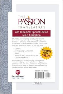 The Passion Translation Old Testament Special Edition: 5-In-1 Collection