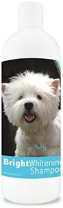 Healthy Breeds Dog Shampoo for White Dogs for West Highland White Terrier - For White, Lighter Fur – OVER 150 BREEDS – 12 oz - With Oatmeal For Dry, Itchy, Sensitive, Skin – Moisturizes, Nourishes Coat