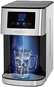ProfiCook® Heißwasserspender | heißes Wasser in 3 Sekunden | Wasserkocher | kochendes Wasser auf Knopfdruck | Edelstahlgehäuse | LED-Display mit Sensor Touch-Bedienung | 2600 Watt | PC-HWS 1145