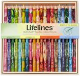 Lifelines Scented Colored Pencils, 20-Pack Scents of the Seasons - Rub & Sniff Color Pencil Set Infused with Essential Oil Blends for Arts & Crafts, Coloring Books & School Supplies