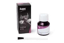 Kaps Suede Dye, Shoe Dye for Nubuck and Suede, for Repairing Faded Shoes, Bags and Leather Goods, Comes with Brush Applicator, 50 ml (117 - Navy Blue)