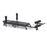 Sunny Health & Fitness Adjustable Stretch and Decompression Table - 180 KG Weight Capacity – Helps with Lumbar Stretching, Lower Back Pain Relief, Posture Correction, Rehab - SF-BH624089