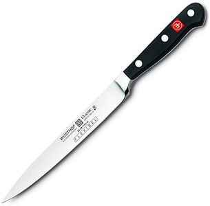 Wusthof 16 cm Fish Fillet Knife, stainless_steel, Black/Stainless Steel, 16cm