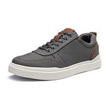 Bruno Marc Men's Fashion Sneakers Casual Comfort Canvas Skate Shoes,Size 11,Grey,SBFS225M