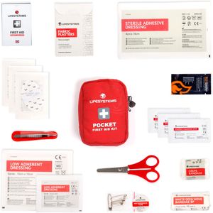 Lifesystems Pocket First Aid Kit – CE Certified for Hiking & Outdoor