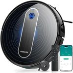 Deenkee Robot Vacuums, 3000Pa Powerful Suction Robot Vacuum Cleaner, 2.75" Slim Design, Quiet, WiFi/App/Alexa Control Daily Schedule Cleaning, Idea for Pet Hair, Hard Floor Low Pile Carpet