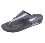 flite Daily Use Slippers For Women/Bathroom Slippers/Home Slippers/All Day Wear Fl-427 (Black, Numeric_6)