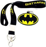 Techpro ID Tag of Batman with Batman Rubber Keychain/Keyring