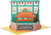 Hallmark Paper Wonder Friends Pop Up Card (Central Perk Couch) for Birthdays, Graduations, Celebrations