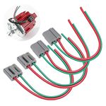 Wai Danie 4 Pack 170072 HEI Distributor Connector Pigtail Wire Harness 12V Tachometer Connector Plug Compatible with RV Chevy GMC Yukon Cadillac 6500 10052 3022