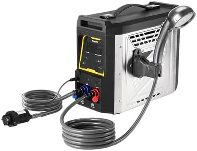 BougeRV Portable Propane Water Heater, Showering & Cleaning, Outdoor Use Only, Camping Water Heater, Overheating Protection, Propane Cylinder NOT Included