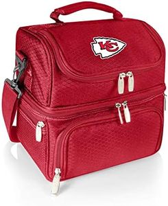 PICNIC TIME NFL Kansas City Chiefs Digital Print Pranzo Personal Cooler, One Size, Red,512-80-100-164-2