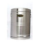 SG CRAFTS Stainless Steel Air Tight Kothi/Drum, Water Capacity, Heavy Steel, Leak Proof, Corrosion Resistance Pawali (30 Liter)