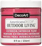 DecoArt Americana Décor Outdoor Living Bottle Paint, Acrylic, Garden Party, 7 x 7 x 8 cm