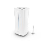 Stadler Form Eva Humidifier with WiFi, Room Humidifier, External Humidity Sensor, Auto Mode, for Rooms up to 80 m², Ultrasonic Nebuliser, Dimmable LEDs, Suitable for Fragrance Oil, White