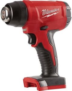 Milwaukee M18 Compact Heat Gun - 324W, 18V, Red, Barrel Style, Battery Powered, Hot Glue Gun