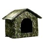 Insulated Cat Shelter Cage, Modern 