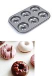 CAKE DECOR Non-Stick 6 Cavity Donut Cake Mould Muffin Chocolate Mousse Pan Baking Mold Cup Cake Pan