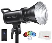 Godox SL100D SL-100D 100W 5600K White Version LCD Panel LED Video Light Continuous Output Bowens Mount Studio Light (SL100-D)