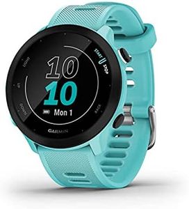 Garmin Forerunner 55, GPS Running Watch with Daily Suggested Workouts, Up to 2 weeks of Battery Life, Aqua