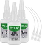 3Pcs Jue Fish Glue, Multifunctional Glue Universal Glue Welding High Strength Oily Glue Premium Metal Leather Wood Repair Adhesive Glue for Leather Rubber Plastic Ceramic