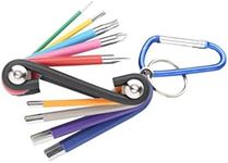 DANYANGY Multicolour Allen Key Set Folding Hex Key Set Multi-Function Hexagon Tool for Furniture Assembly, Bicycle Repair, Household