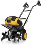 40V Brushless Cordless Tiller Cultivator Compatible with Dewalt 20V Max Battery(Tool Only), Electric Garden Tiller w/16 Steel Tines, 14.2" Tilling Width, 8.7" Depth, Safety Lock, Portable Rototiller