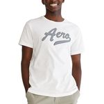 Aeropostale Mens Graphic, Bleach, M