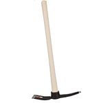 Wooden Handel Pickaxe Mattock 90cm Length