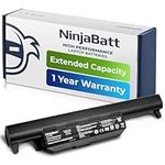 NinjaBatt Battery A32-K55 For Asus X75V F75VD X75A R500V F75V F75VB F75VC R503U R503A R503C K55VD X75VD K75VM K75VD K75DE K55 K55N K55VM K45VS K45VJ K55DR A32-K55X - [6 Cells/4400mAh/48Wh]