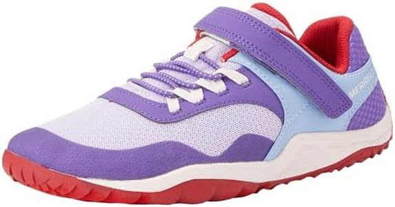 Merrell Girls Trail Glove 7 a/C (Toddler/Little Big Kid) Hiking Shoe, Purple/Chili, 4