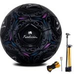 Fantecia Size 5 Soccer Ball for Training, Match Soccer Ball and Official Size for Regular Game, Soccer Ball with Standrad Size for Indoor & Outdoor.