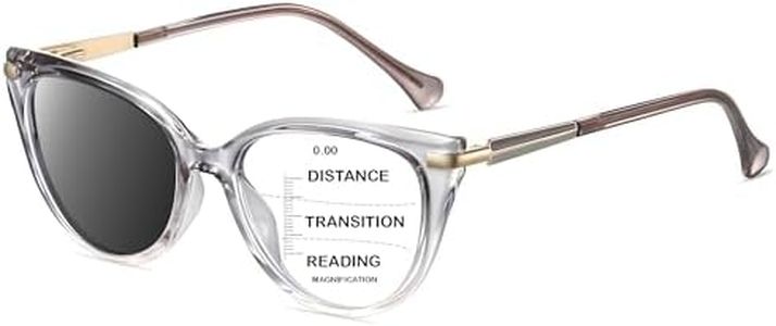 HOOBAY Photochromic Progressive Multifocus Reading Glasses For Women,Progressive Readers No Line Quick-Transition Sunglasses