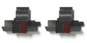 (2 Pack) Compatible/Replacement Calculator Ink Roller Black/Red IR-40T CP13 for Canon P23-DH V, P23-DHV-3, P27-DH and More