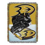 Northwest NOR-1NHL051010011RET 48 x 60 in. Anaheim Ducks NHL Woven Tapestry Throw, Home Ice Advantage, Team Color, 48" x 60"