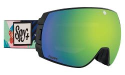 Spy Optic LEGACY SE Ski Snowboard Goggles (FRAME COLOR: JUNGLE CAT - LENS COLOR: HAPPY BRONZE WITH LIGHT GREEN SPECTRA MIRROR + HAPPY LL PERSIMMON WITH SILVER SPECTRA MIRROR)
