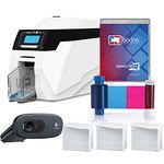 Magicard Rio Pro 360 Dual Sided ID Card Printer & Complete Supplies Package with Bodno Bronze Edition ID Software