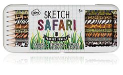 NPW Safari Sketch Pencils in Tin Case, Set of 8 (NP32154)