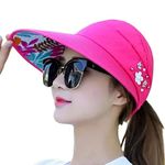 FabSeasons Girl's Polyester Cap (CL101darkpink_Dark Pink_Free Size)