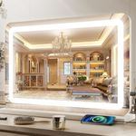 Large Vanity Mirror with Lights 32"