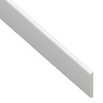 UPVC Plastic Trim 95mm x 2m - White Architrave Skirting Board and Window Finishing Trim