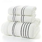 Simple Stripes 100% Cotton Bath Tow