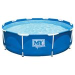 M.Y Splash 10ft x 30in Metal Frame Swimming Pool 10ft Swimming Pool