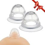 Nipplesuckers, Nipple Corrector for Inverted, Flat and Shy Nipples, Can be Used for Breastfeeding or Women, Softly Wear Day and Night(1 Pair with Travel Case)