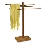 Weston 53-0201 Bamboo Pasta Rack with 10 Drying Arms, Beechwood