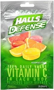 Halls Defense Sf Asst Cit Size 25Ct