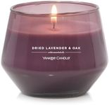 Yankee Candle Studio Medium Candle, Dried Lavender & Oak, 10 oz: Long-Lasting, Essential-Oil Scented Soy Wax Blend Candle | 40-65 Hours of Burning Time